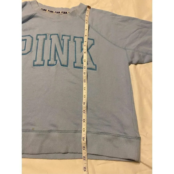 PINK VICTORIA SECRET - BABY BLUE - WOMEN SIZE MEDIUM - Picture 6 of 9